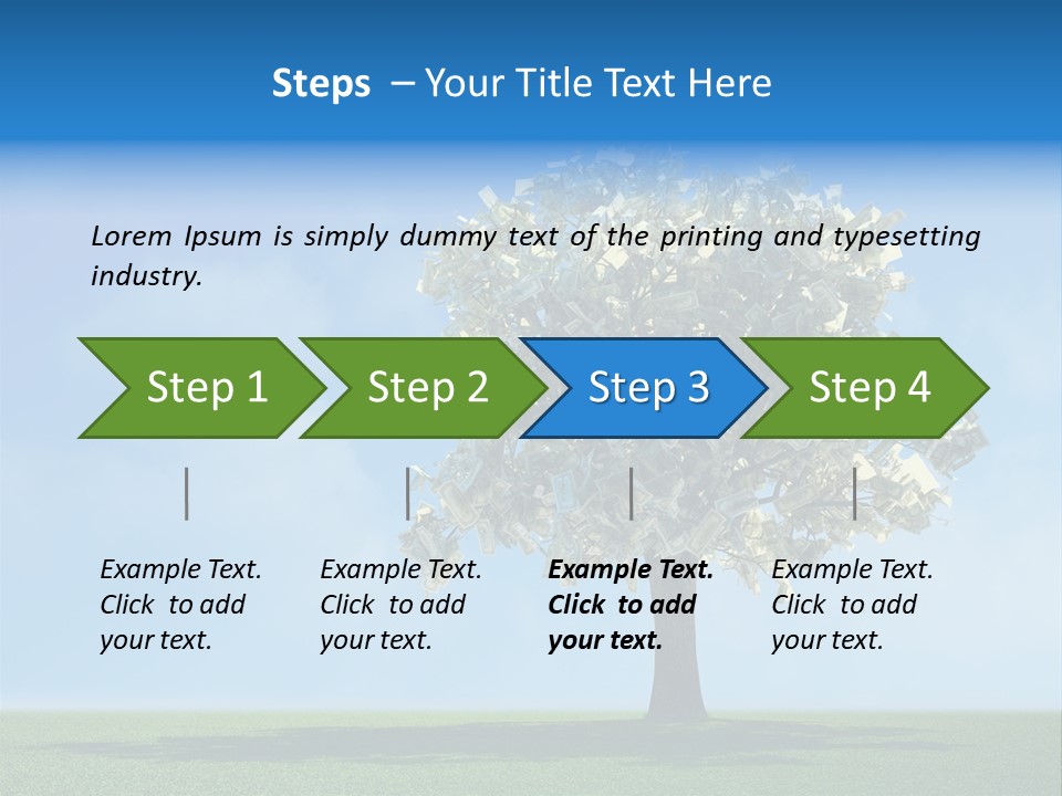 Green Project Management PowerPoint Template
