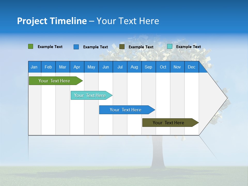 Green Project Management PowerPoint Template