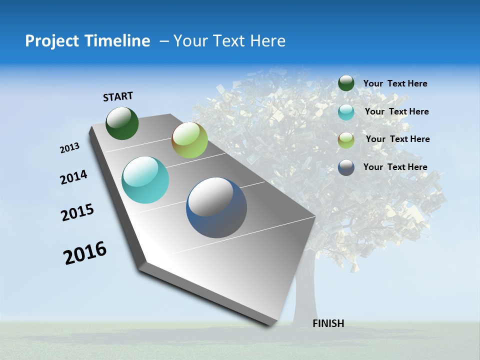 Green Project Management PowerPoint Template
