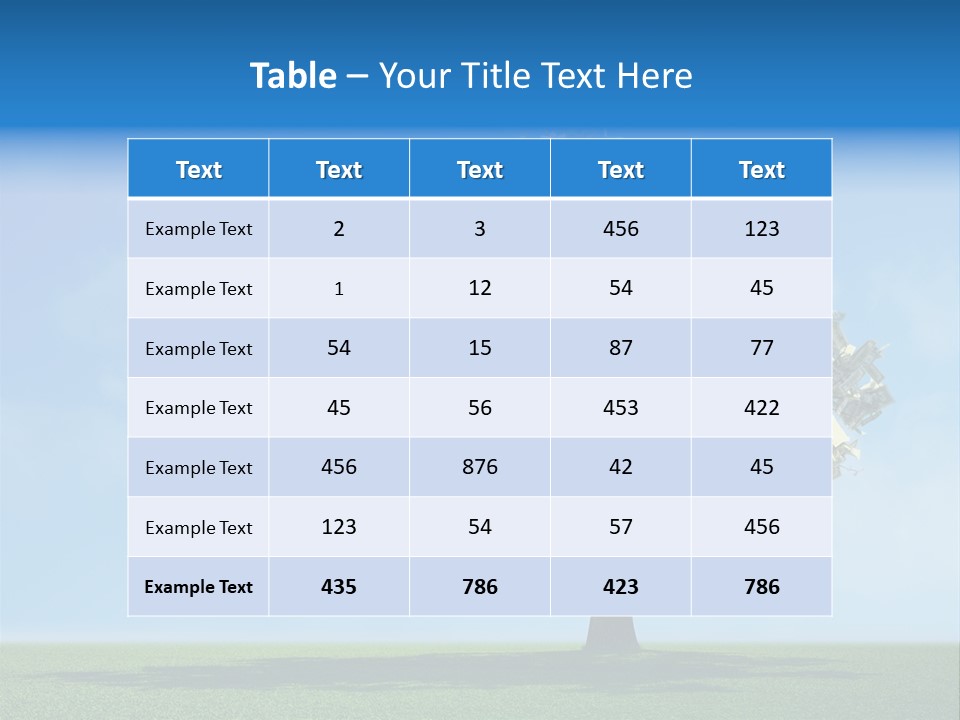 Green Project Management PowerPoint Template