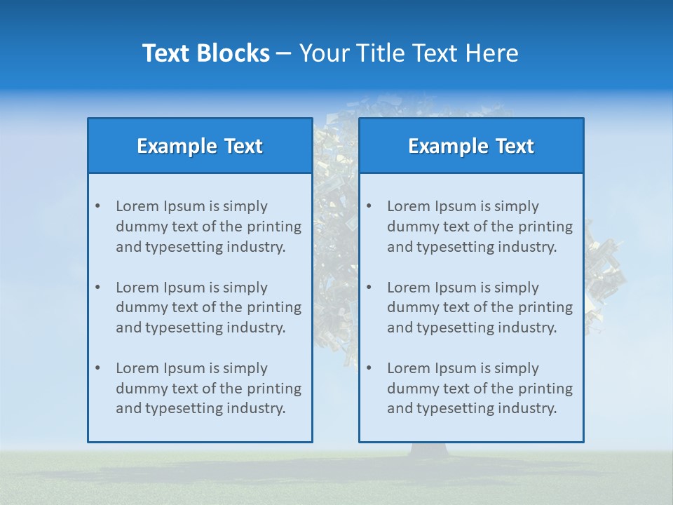 Green Project Management PowerPoint Template