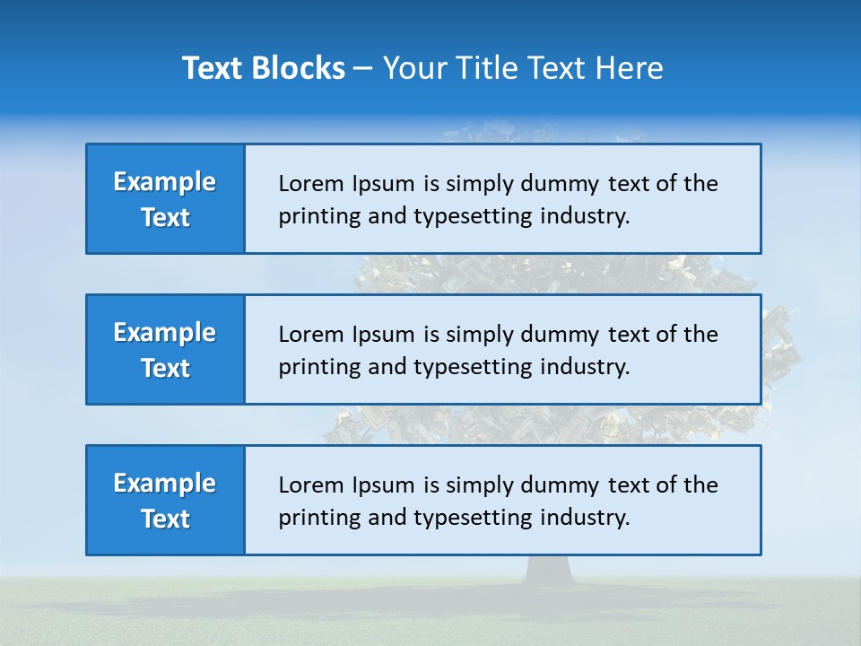 Green Project Management PowerPoint Template