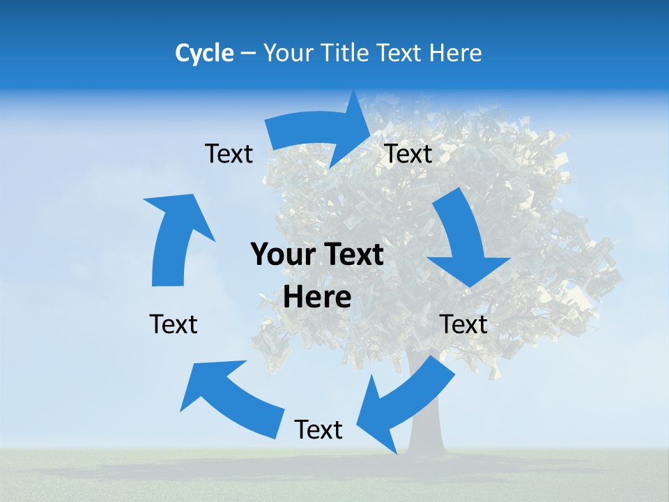 Green Project Management PowerPoint Template