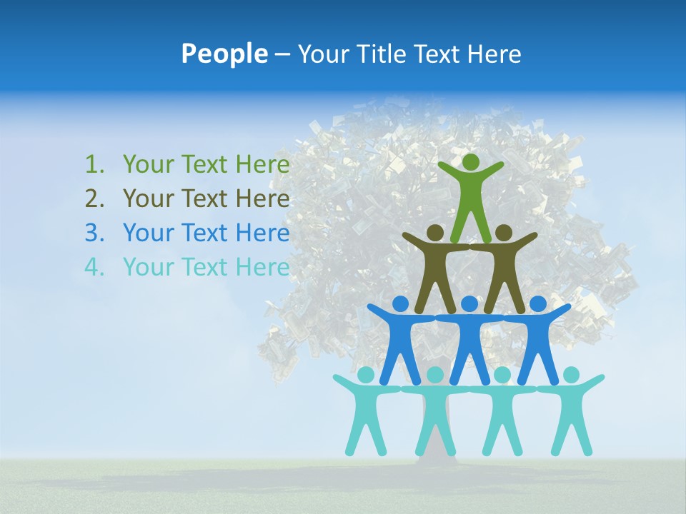 Green Project Management PowerPoint Template