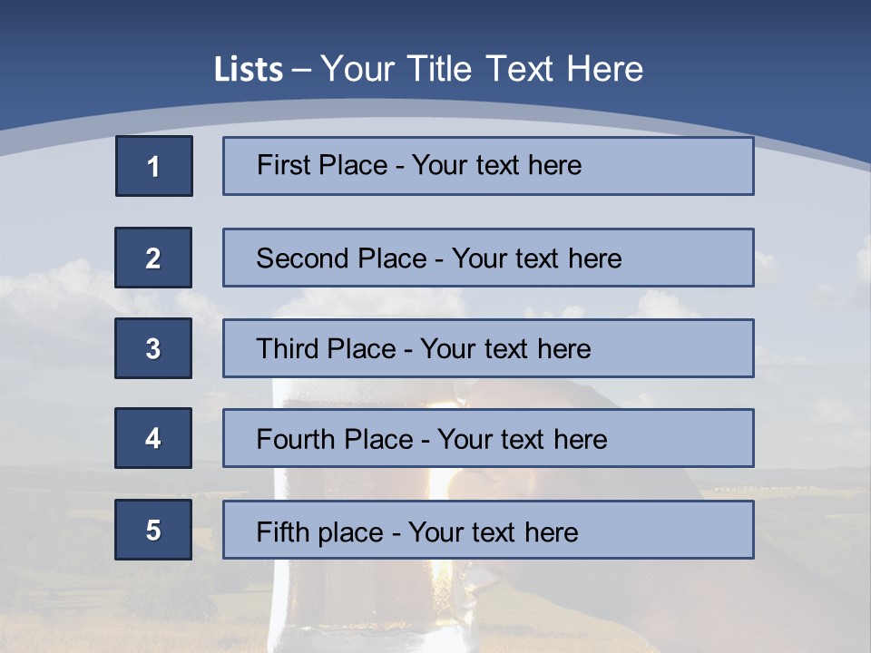 Sadlers Ale PowerPoint Template