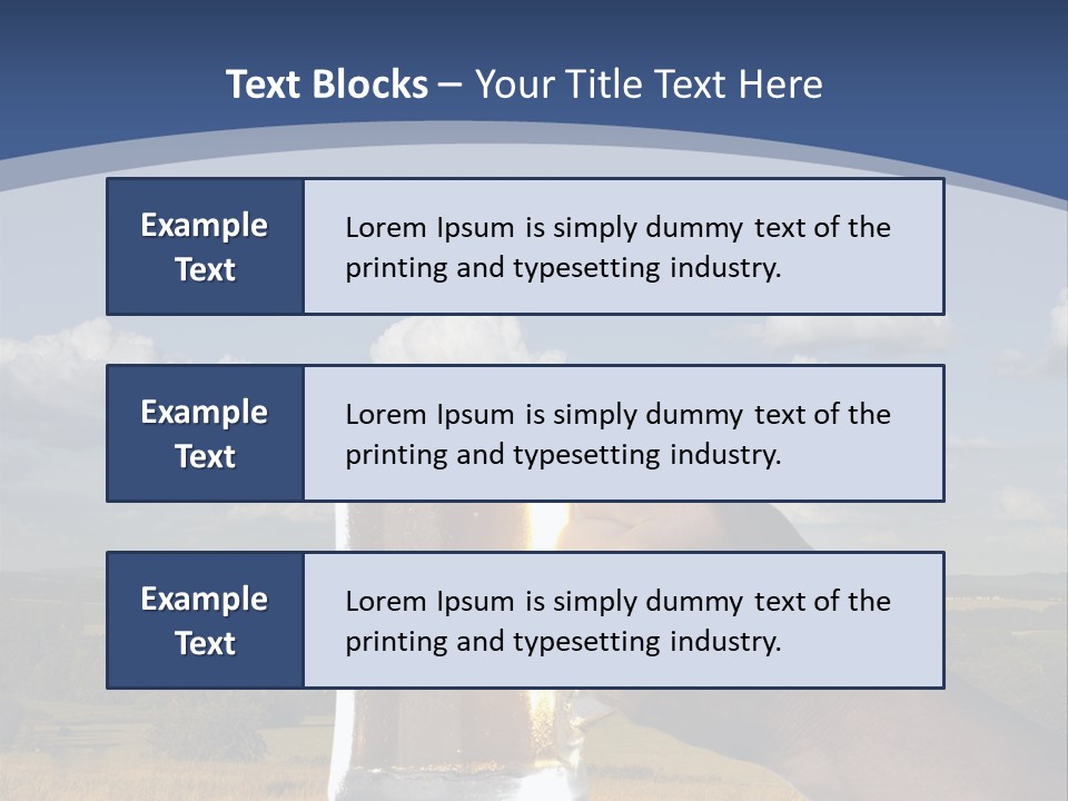 Sadlers Ale PowerPoint Template