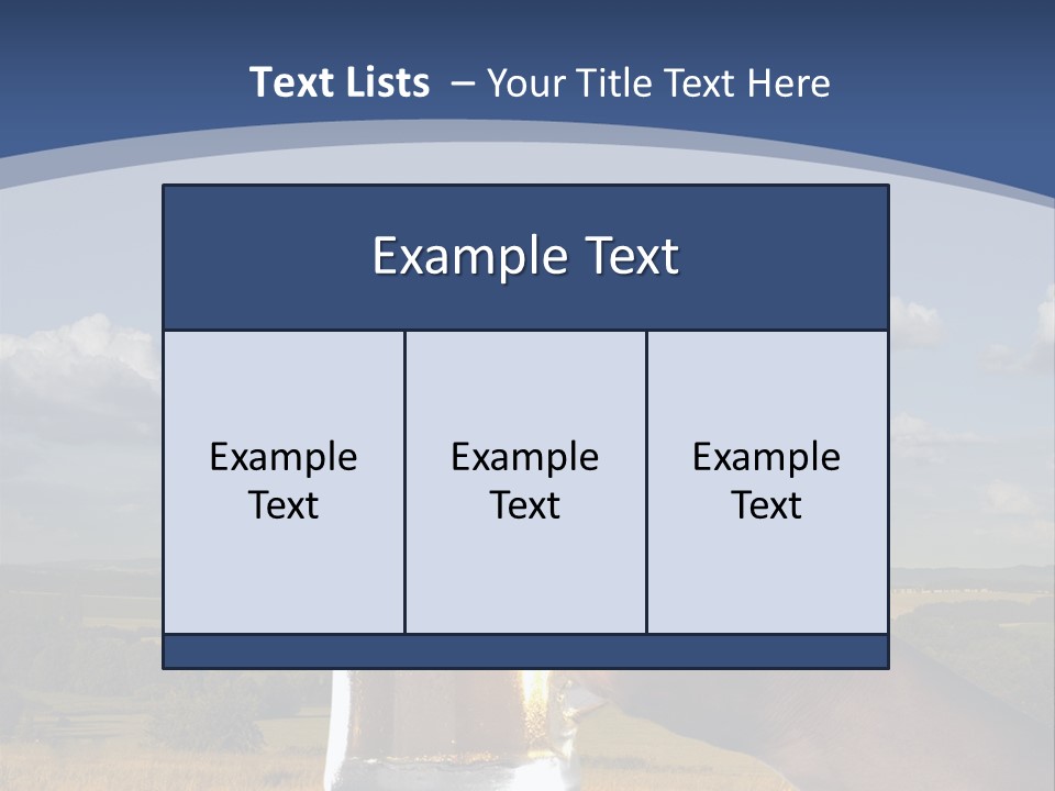 Sadlers Ale PowerPoint Template