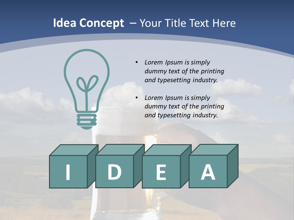 Sadlers Ale PowerPoint Template