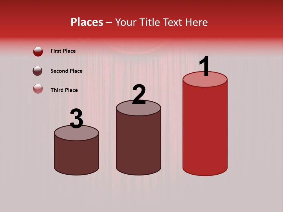Spotlight Performance Velvet PowerPoint Template