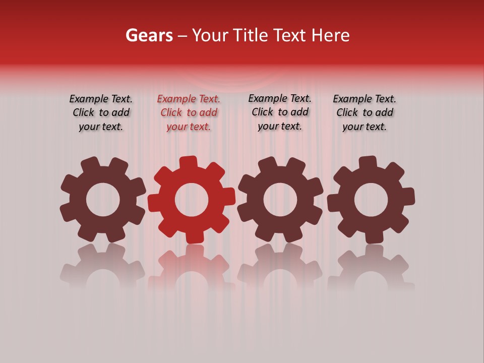 Spotlight Performance Velvet PowerPoint Template