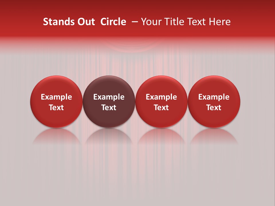 Spotlight Performance Velvet PowerPoint Template