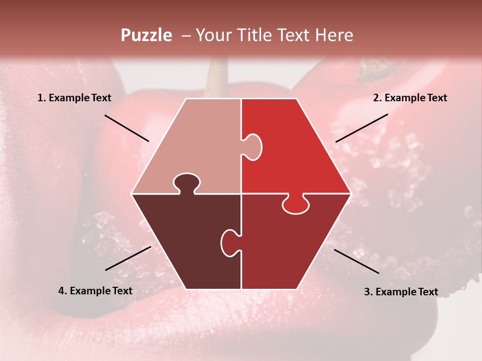 Natural Playful Face PowerPoint Template