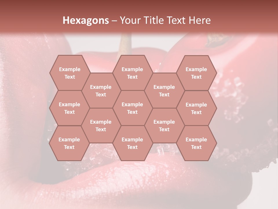 Natural Playful Face PowerPoint Template