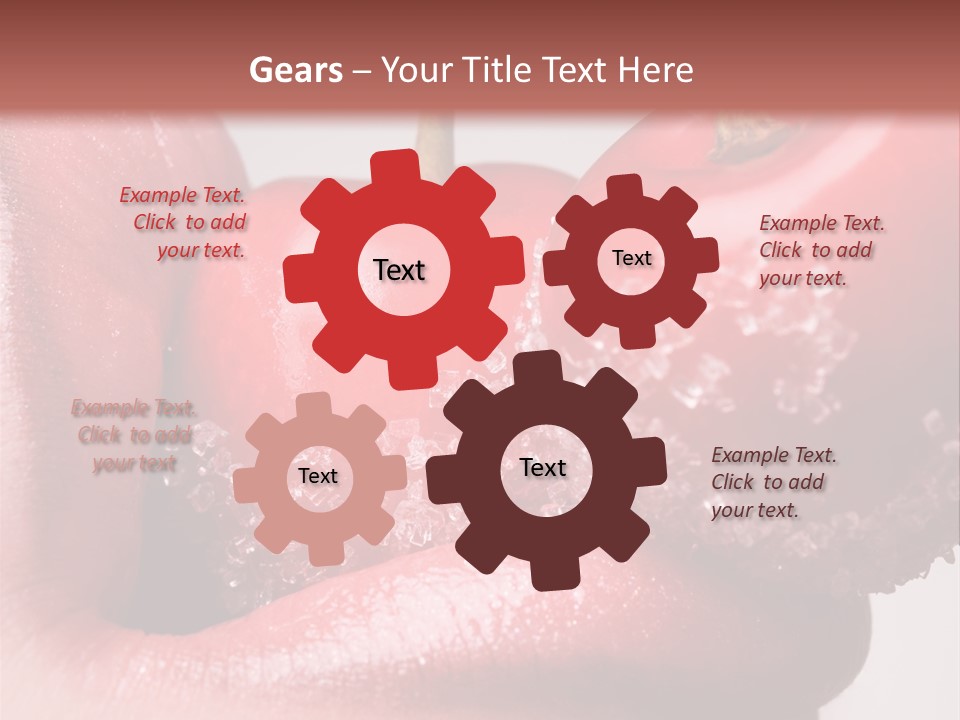 Natural Playful Face PowerPoint Template