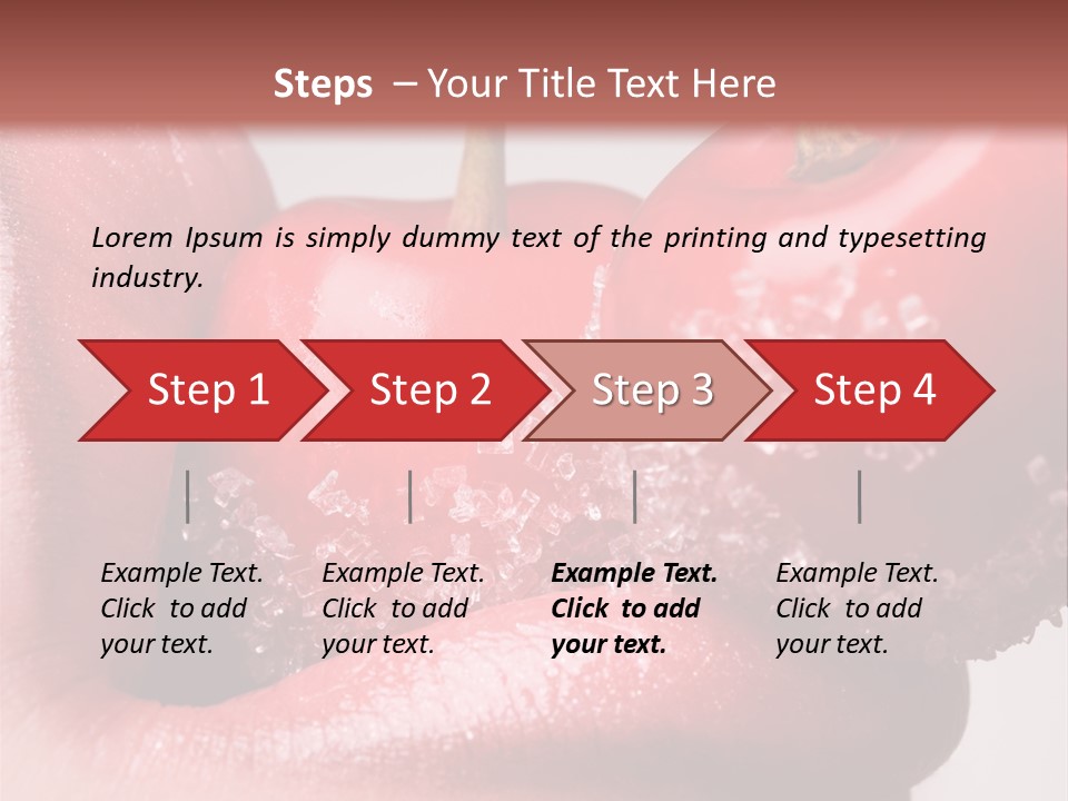 Natural Playful Face PowerPoint Template