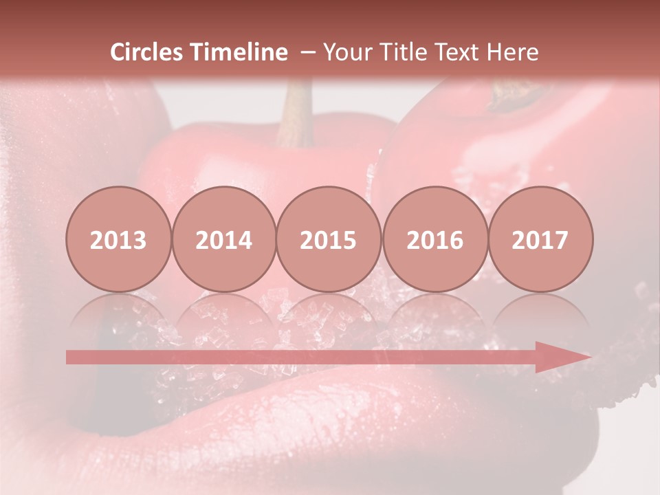 Natural Playful Face PowerPoint Template