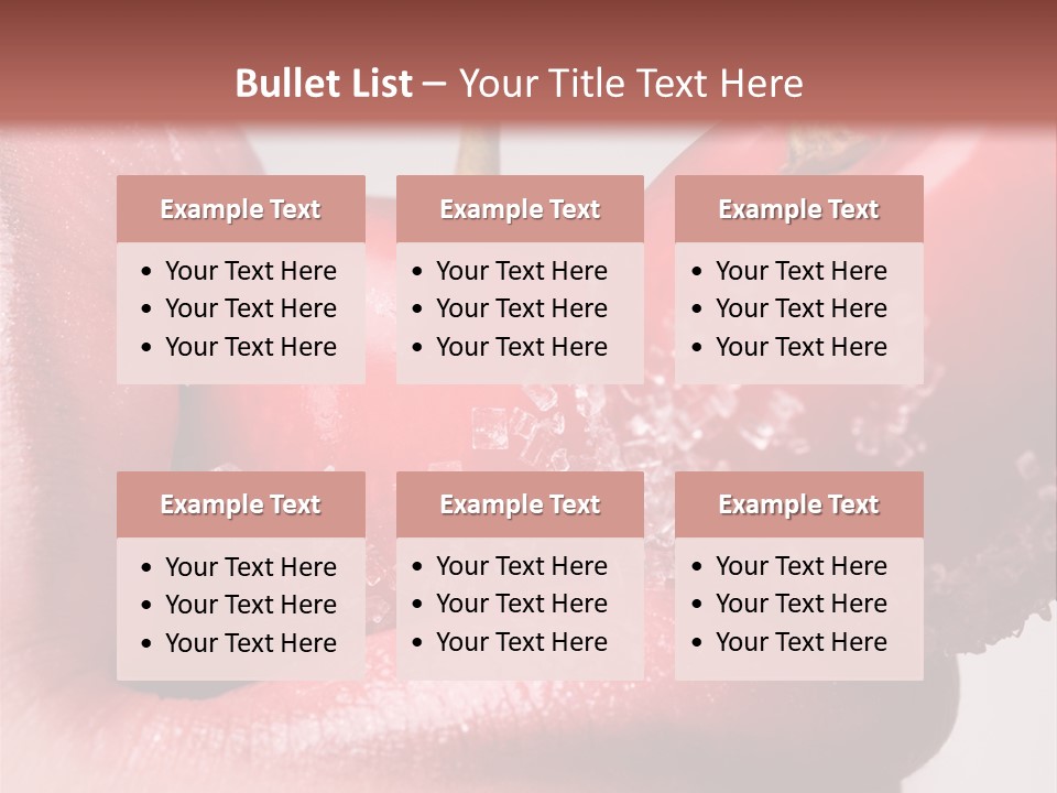 Natural Playful Face PowerPoint Template