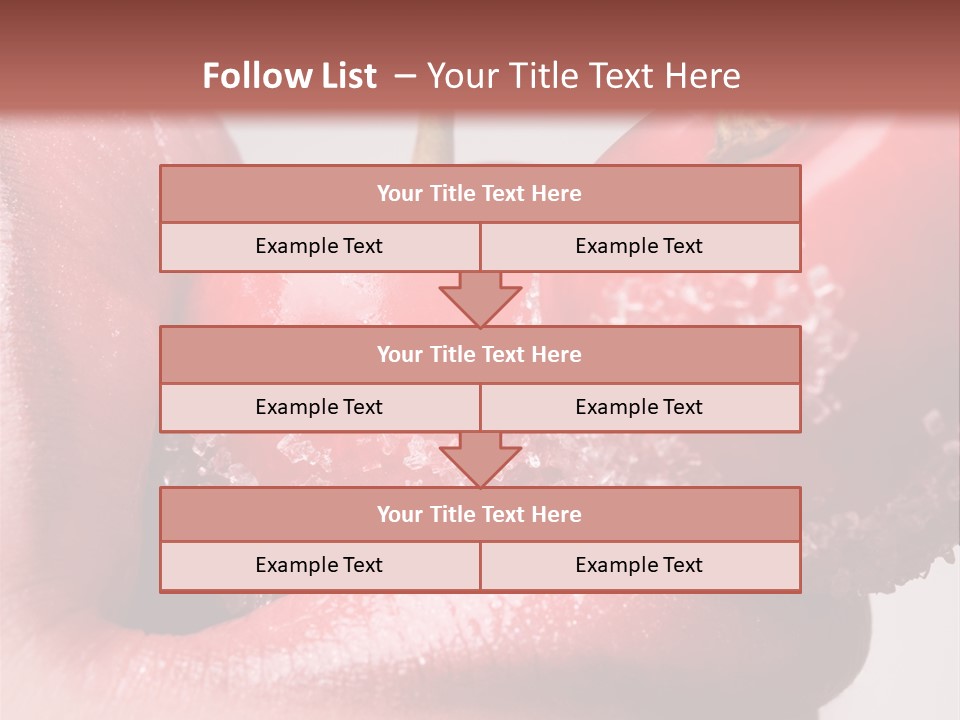 Natural Playful Face PowerPoint Template