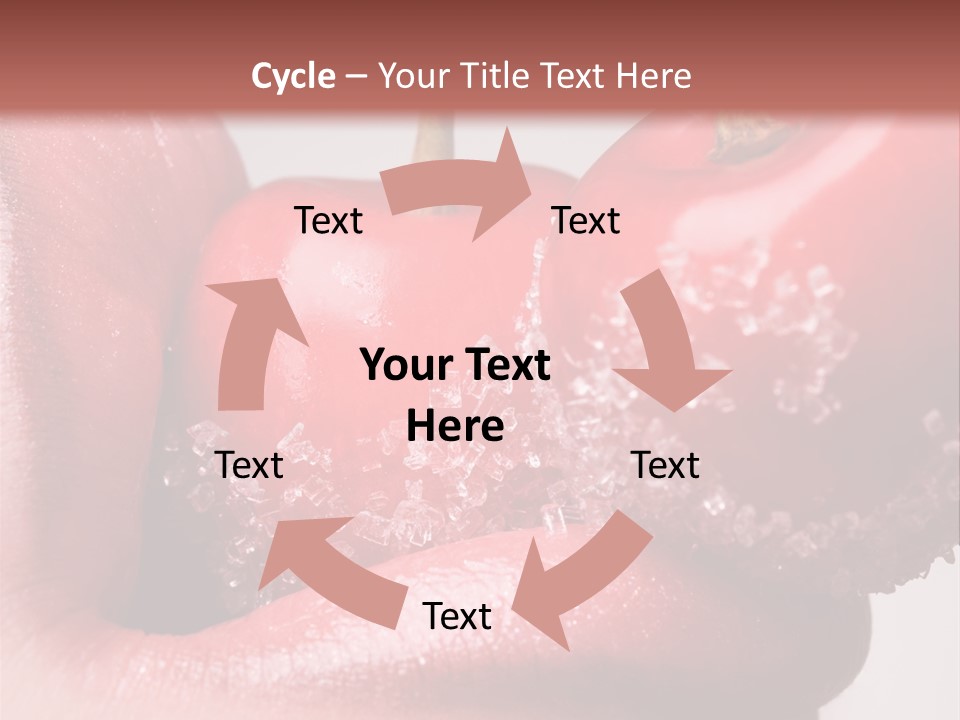 Natural Playful Face PowerPoint Template
