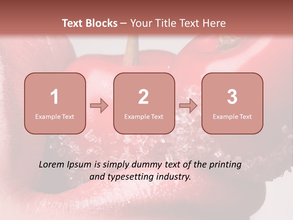Natural Playful Face PowerPoint Template