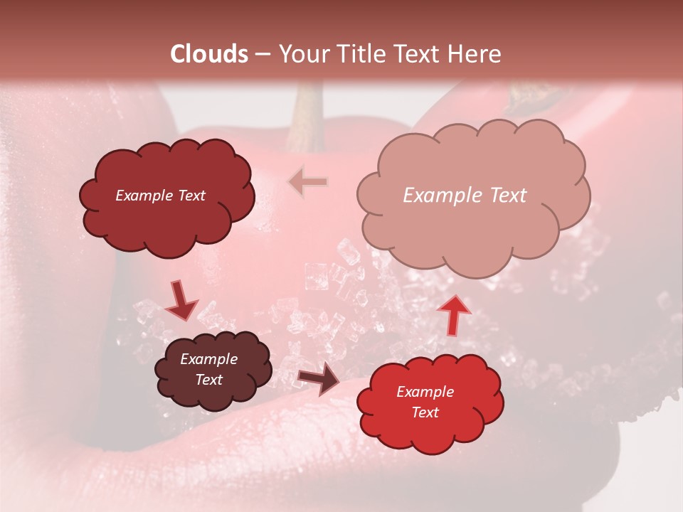 Natural Playful Face PowerPoint Template