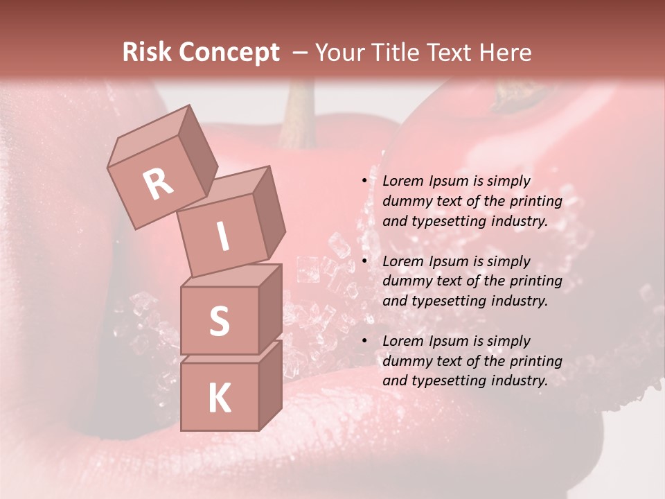 Natural Playful Face PowerPoint Template