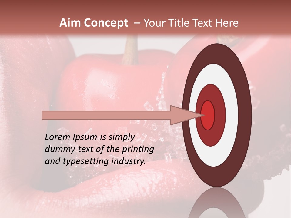 Natural Playful Face PowerPoint Template