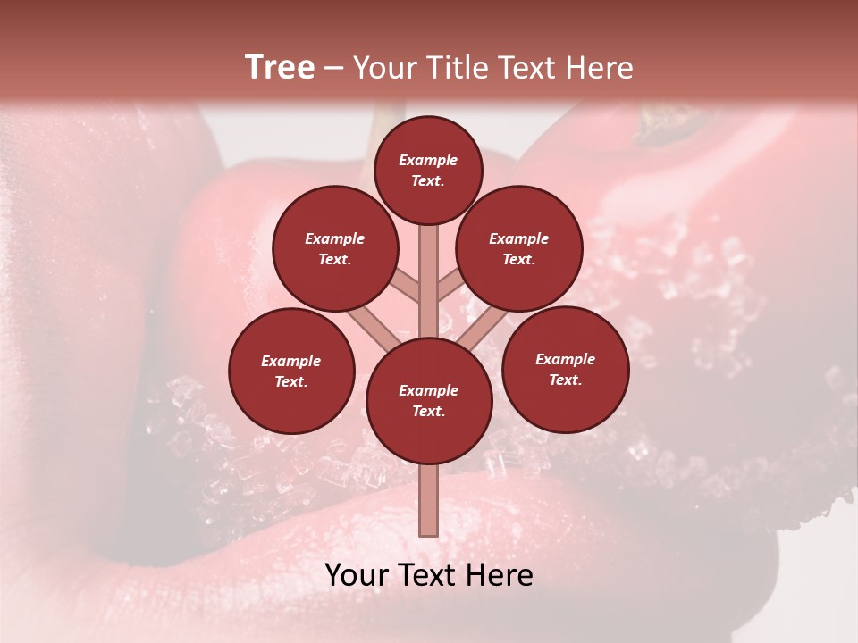 Natural Playful Face PowerPoint Template