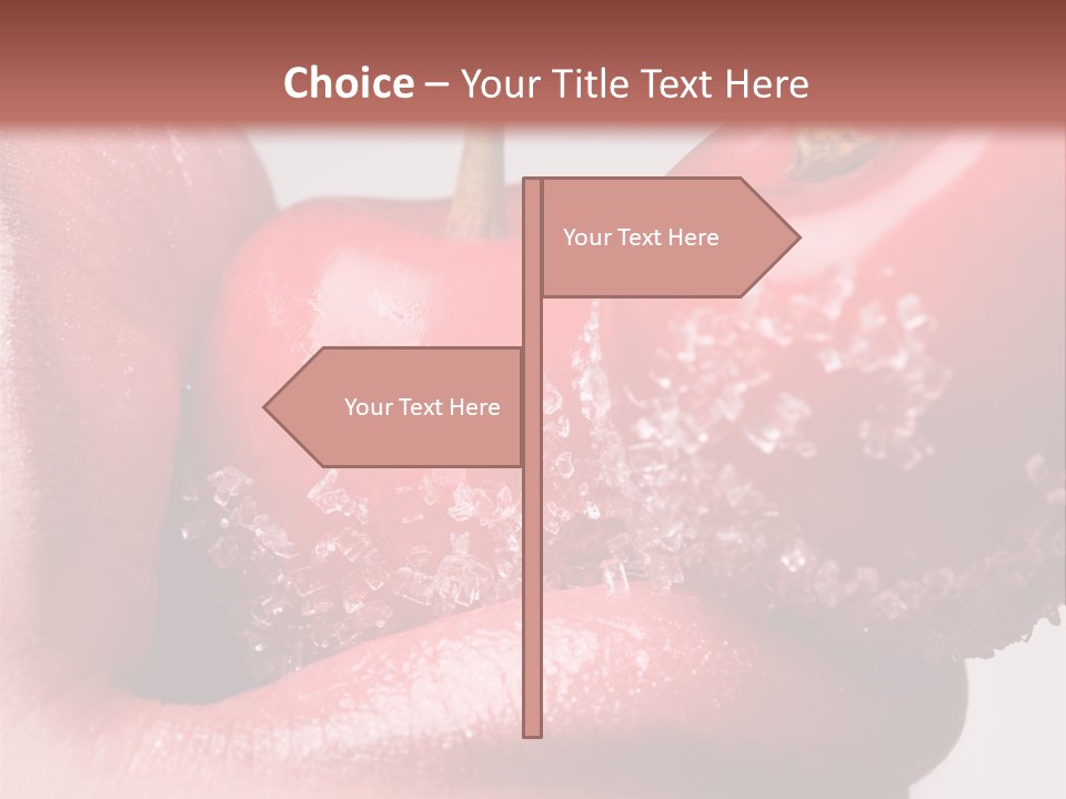 Natural Playful Face PowerPoint Template