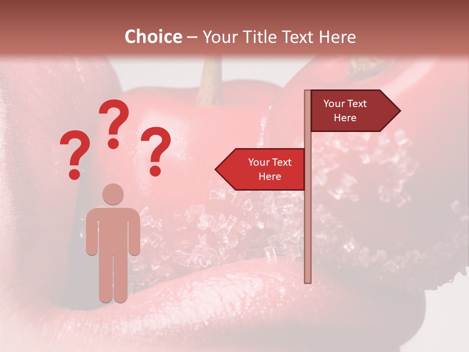 Natural Playful Face PowerPoint Template