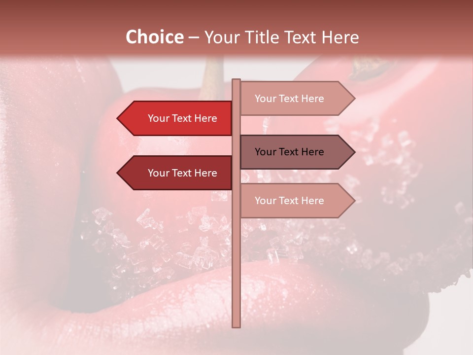 Natural Playful Face PowerPoint Template