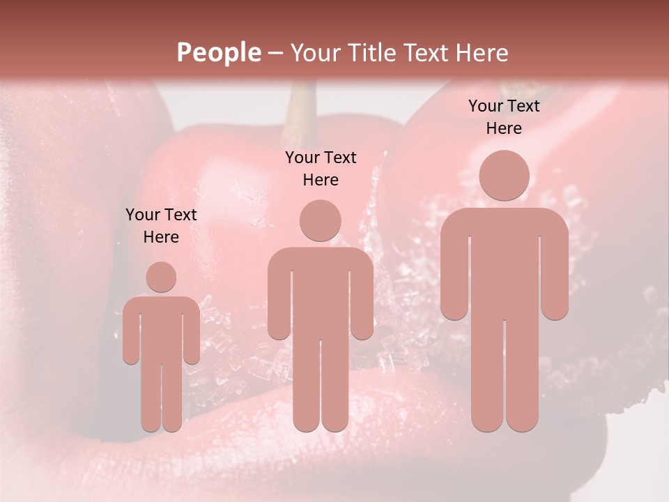 Natural Playful Face PowerPoint Template