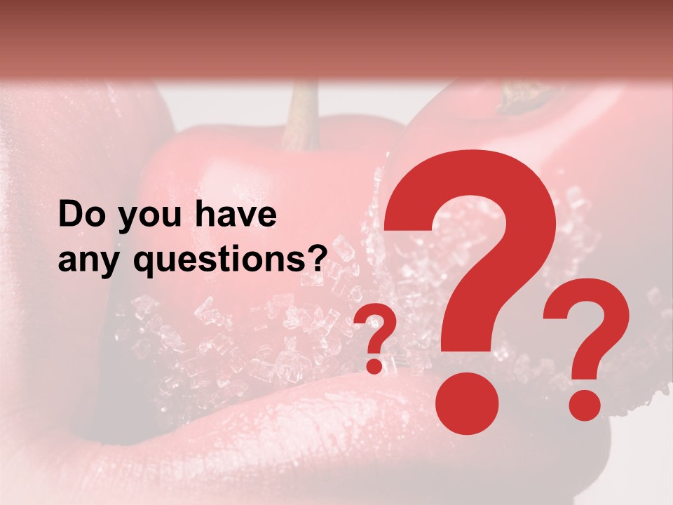 Natural Playful Face PowerPoint Template