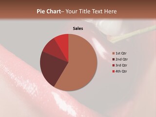 Makeup Berry Closeup PowerPoint Template