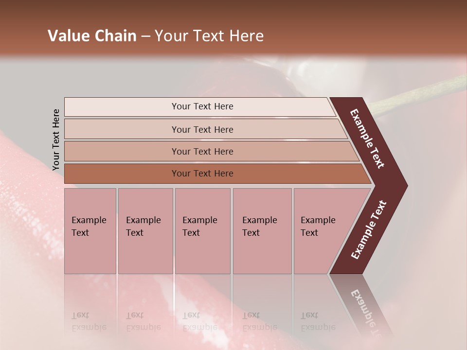 Makeup Berry Closeup PowerPoint Template