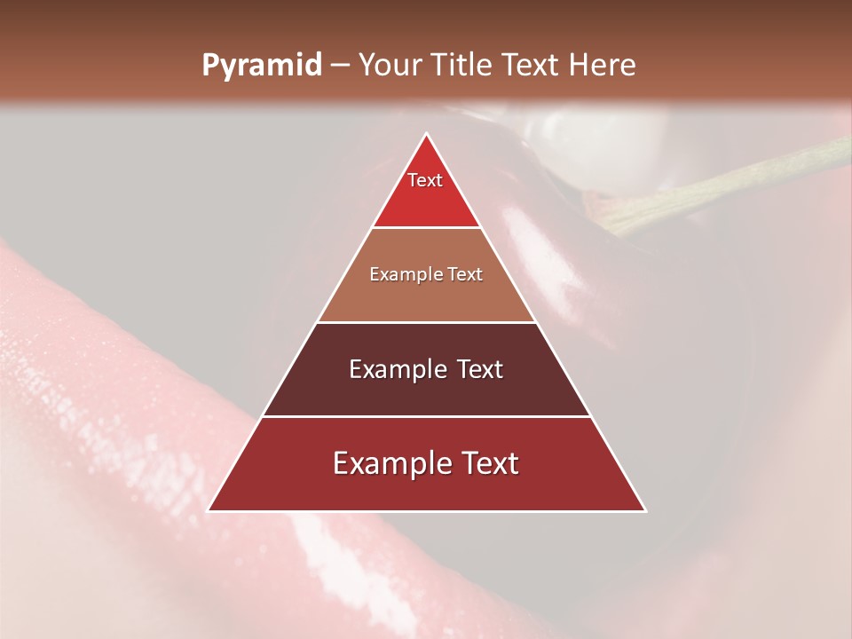 Makeup Berry Closeup PowerPoint Template