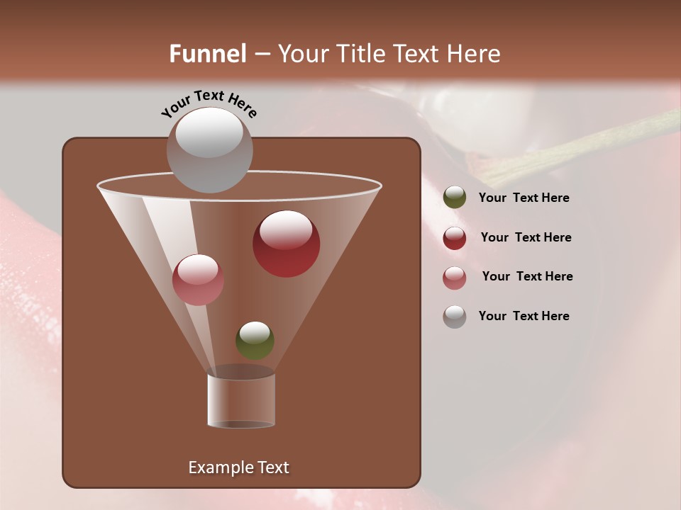 Makeup Berry Closeup PowerPoint Template