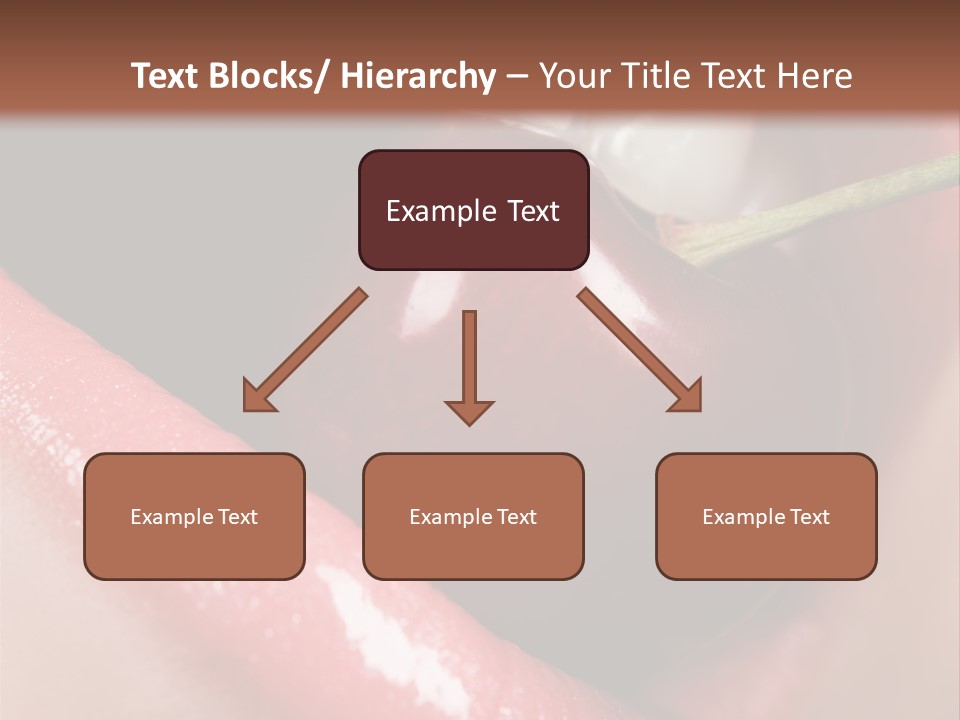 Makeup Berry Closeup PowerPoint Template