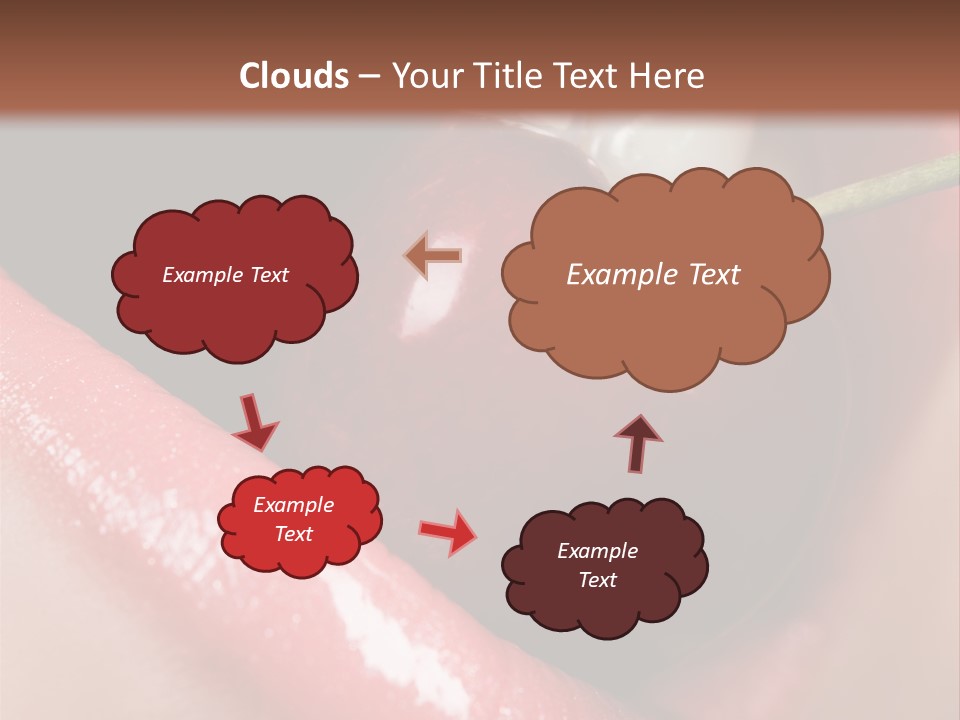 Makeup Berry Closeup PowerPoint Template