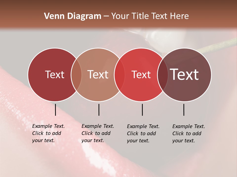 Makeup Berry Closeup PowerPoint Template
