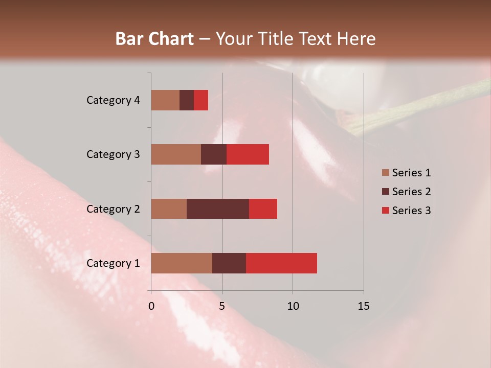 Makeup Berry Closeup PowerPoint Template