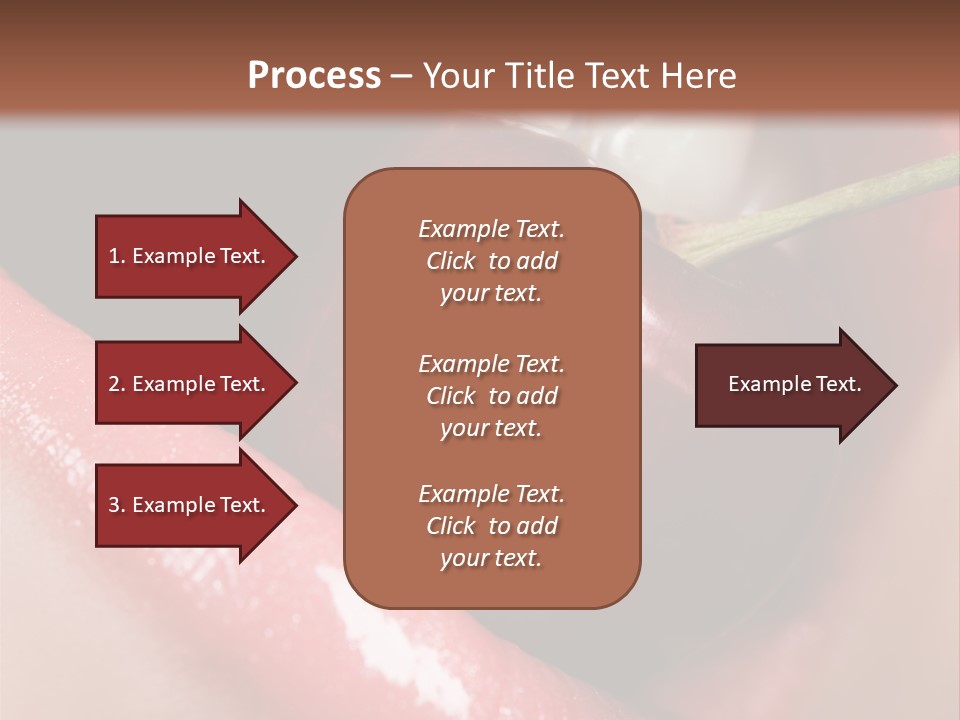Makeup Berry Closeup PowerPoint Template