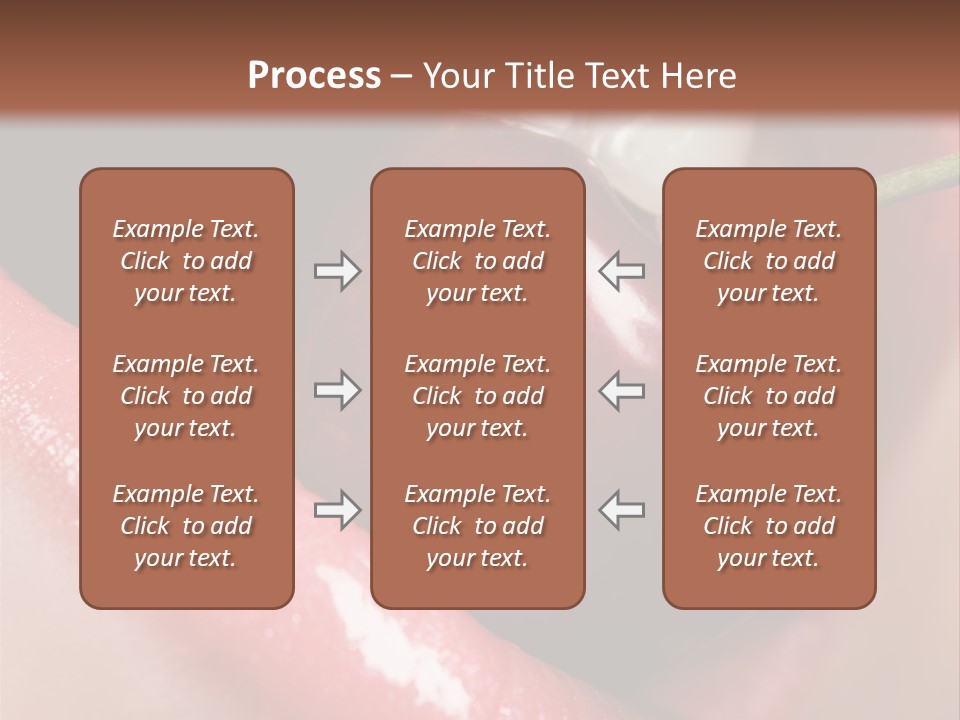 Makeup Berry Closeup PowerPoint Template