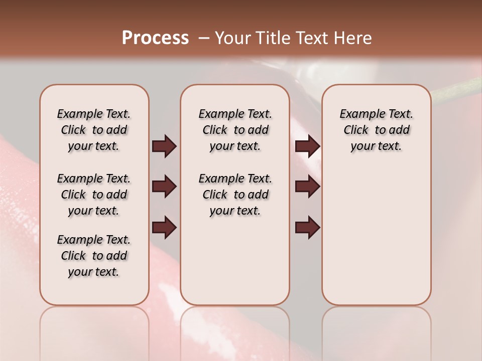 Makeup Berry Closeup PowerPoint Template