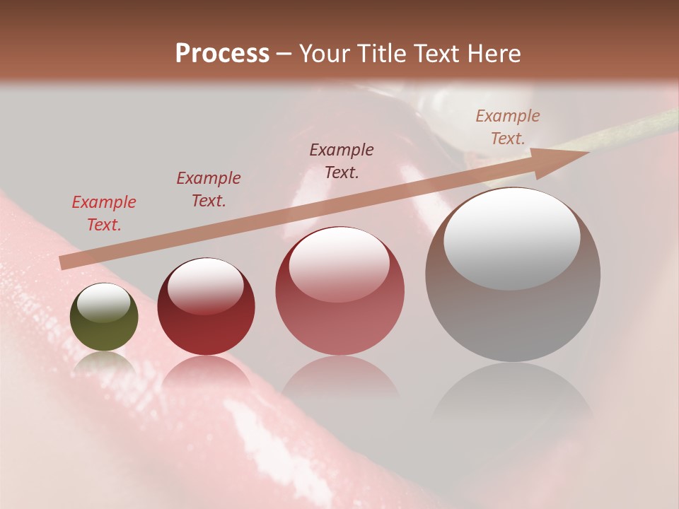 Makeup Berry Closeup PowerPoint Template