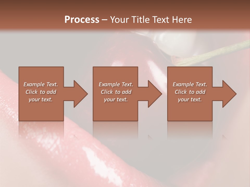 Makeup Berry Closeup PowerPoint Template