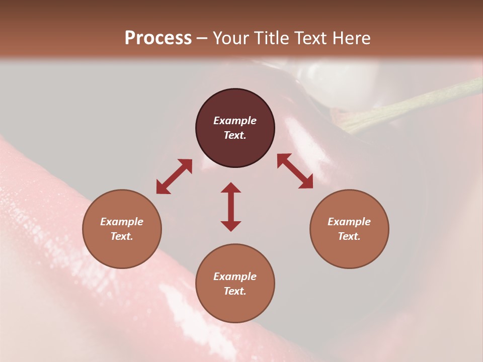 Makeup Berry Closeup PowerPoint Template