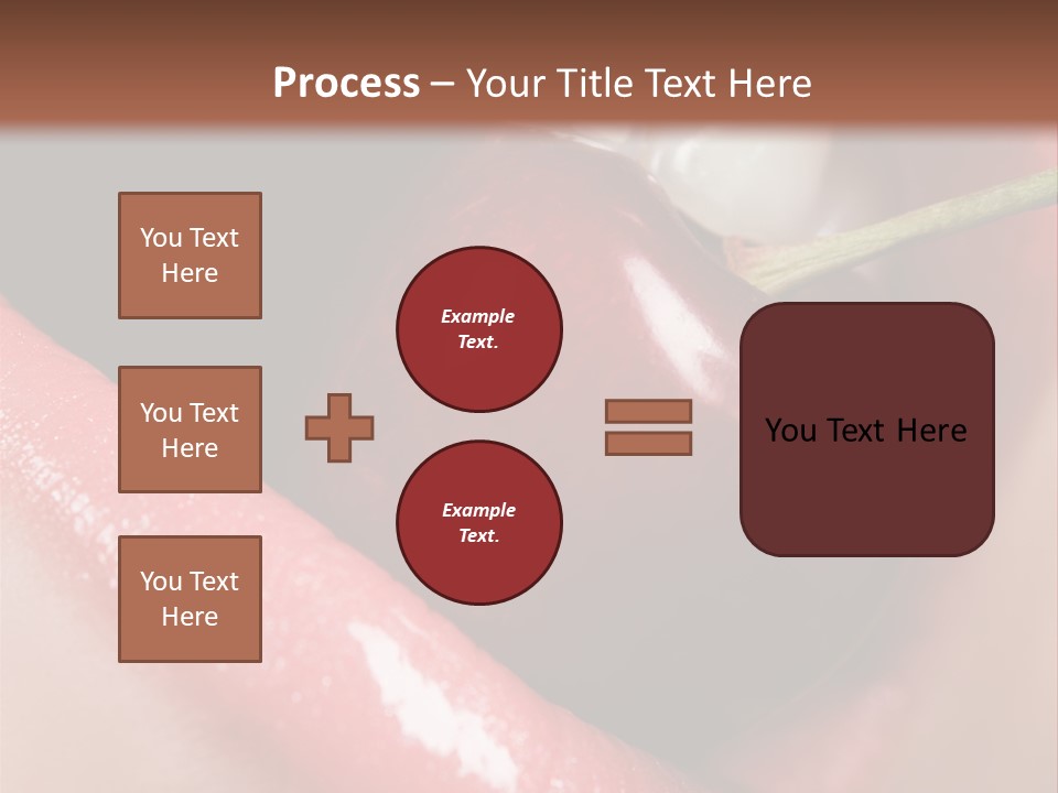 Makeup Berry Closeup PowerPoint Template