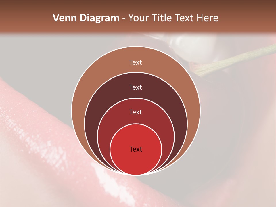 Makeup Berry Closeup PowerPoint Template