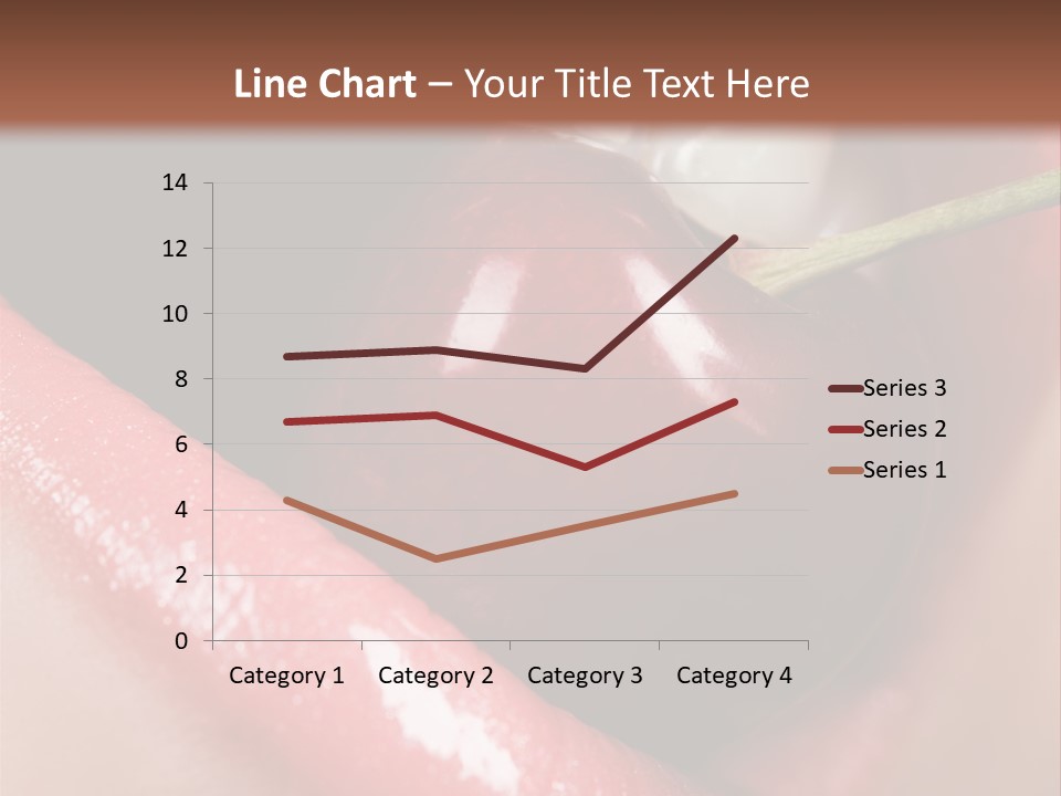 Makeup Berry Closeup PowerPoint Template